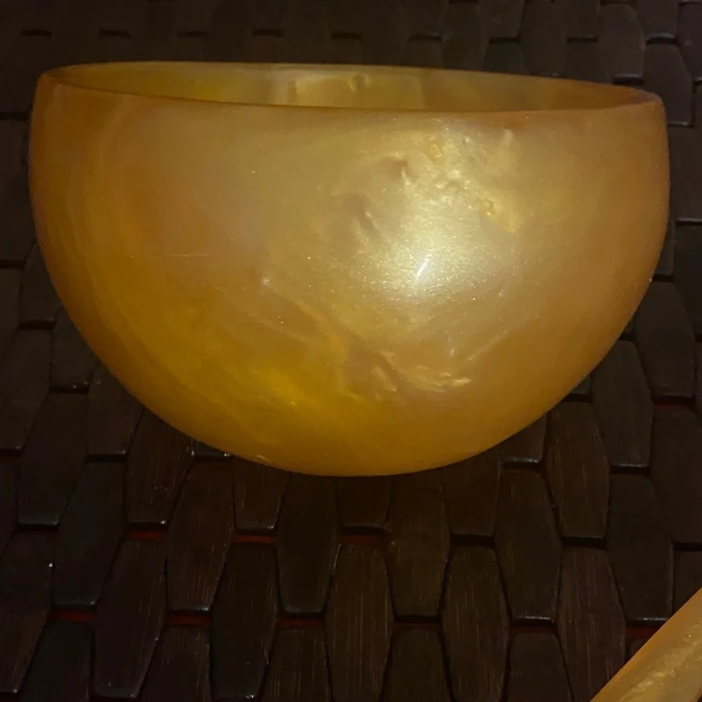 Kenny Mack Designs Resin scoop bowl & spoon rest